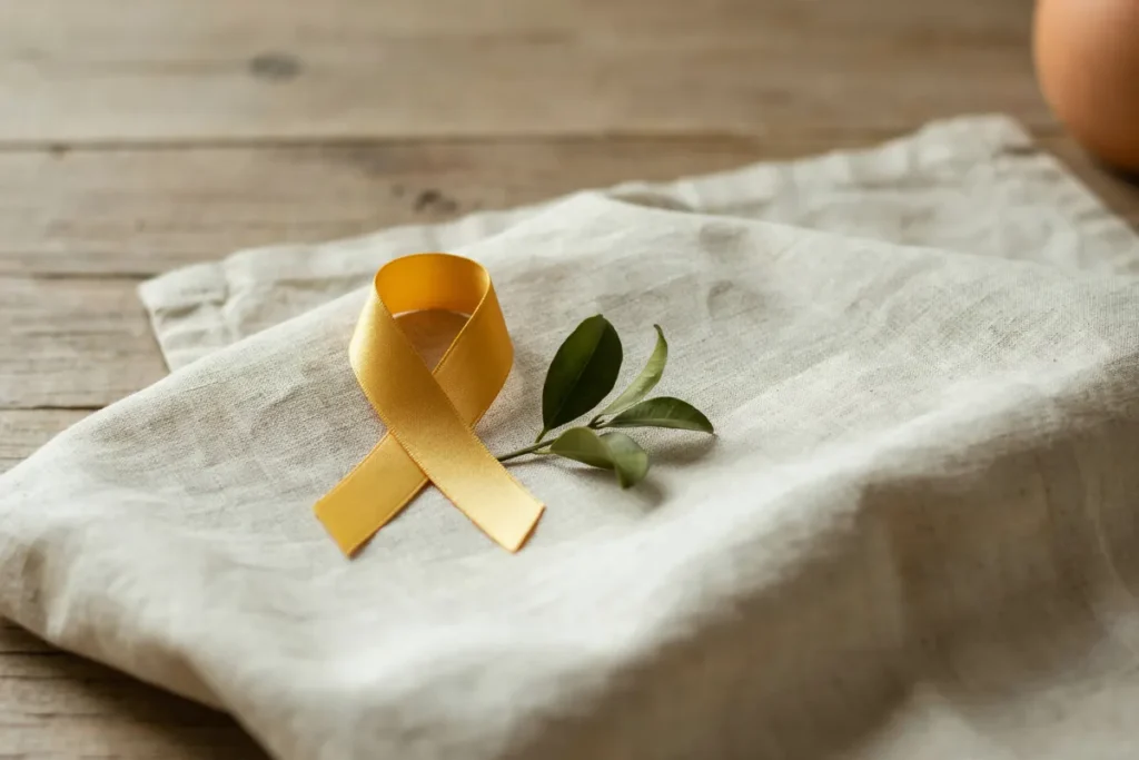 Laço amarelo, símbolo do Setembro Amarelo e da prevenção do suicídio